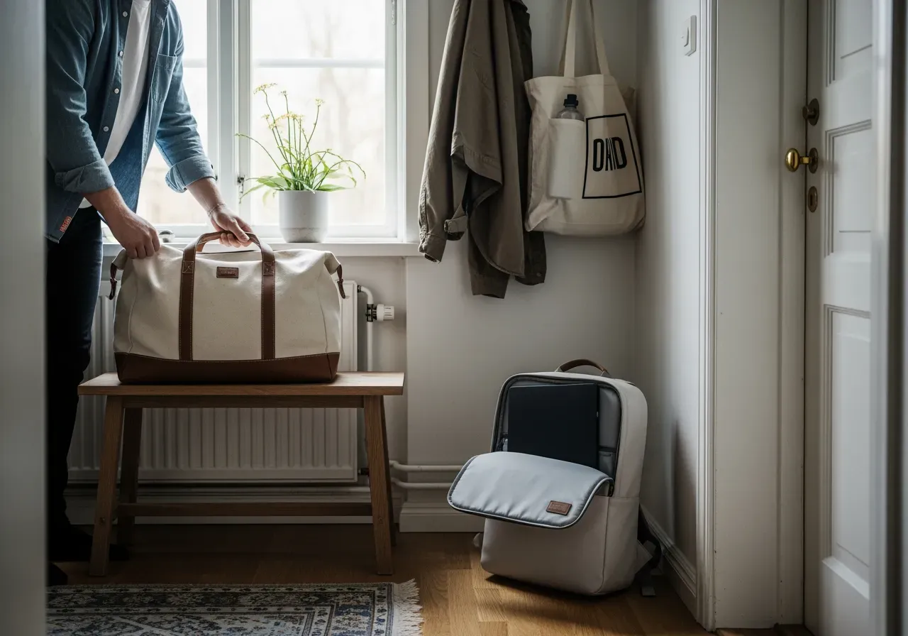 Stor toteväska i läder guide