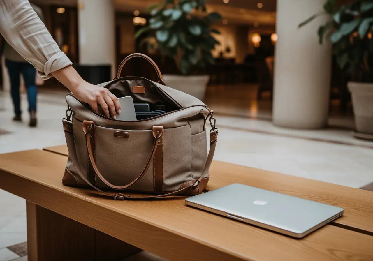 Toteväska för jobb och pendling