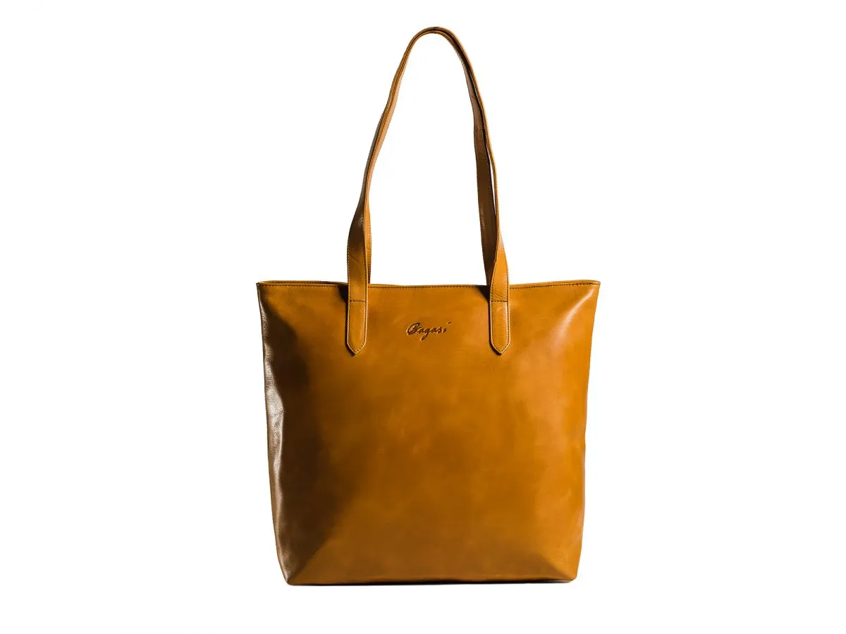 Totebag Stor i läder