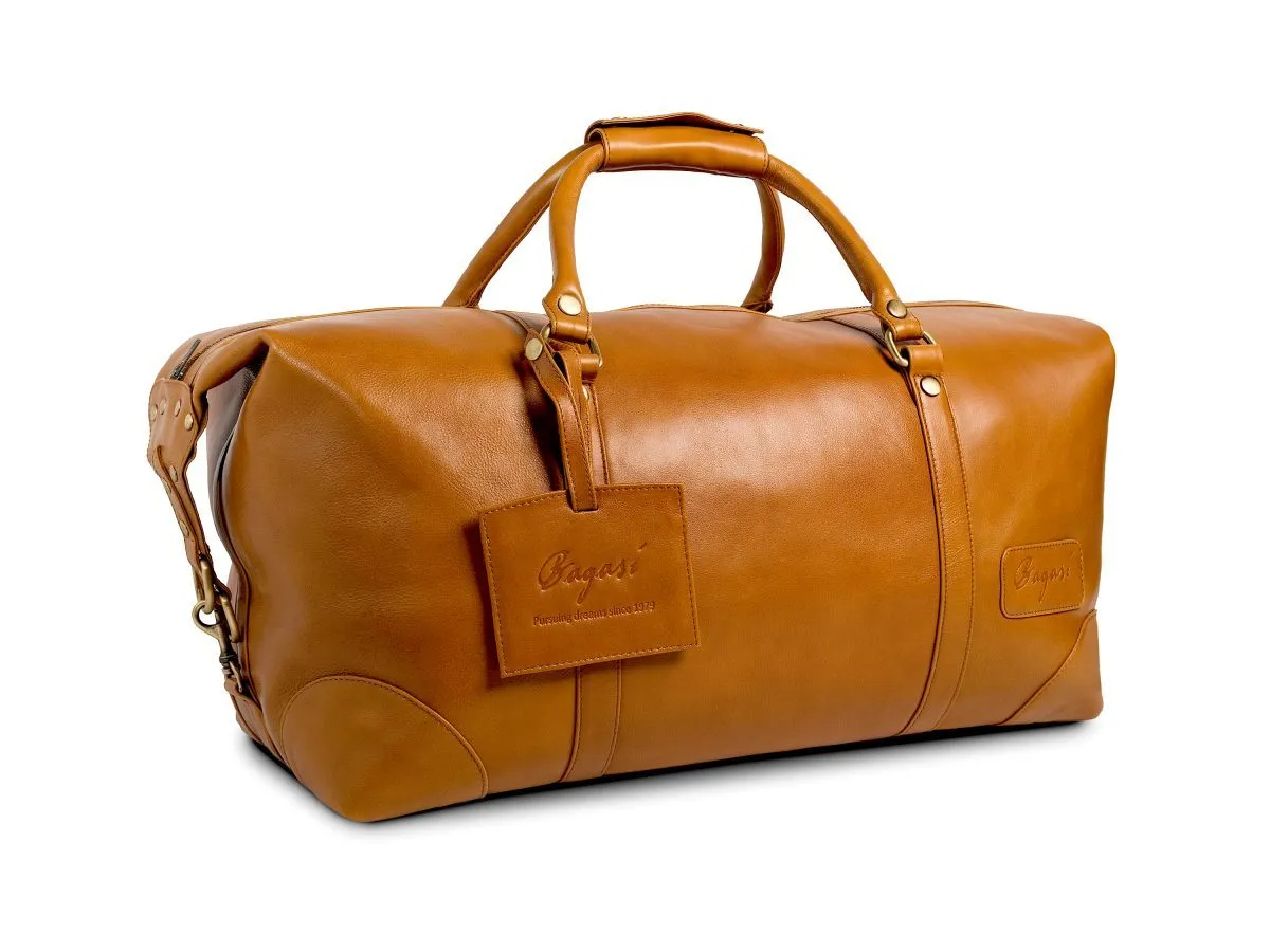 Weekendväska II i läder XXL