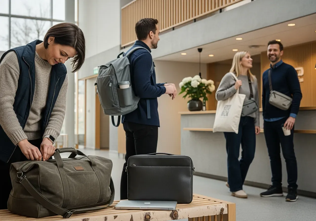 Volymguide för kanvas‑weekendväskor