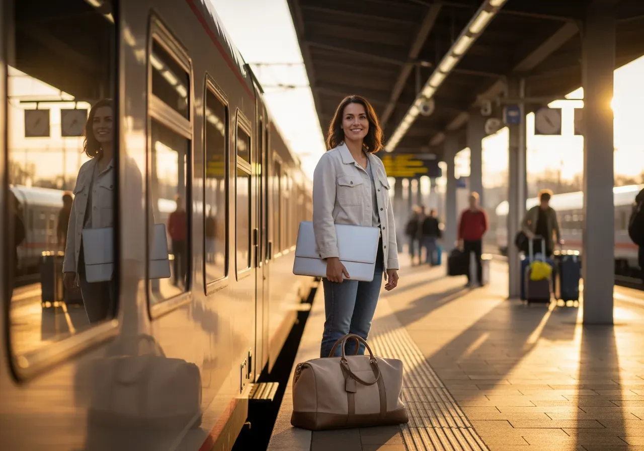 Rymlig weekendväska i kanvas