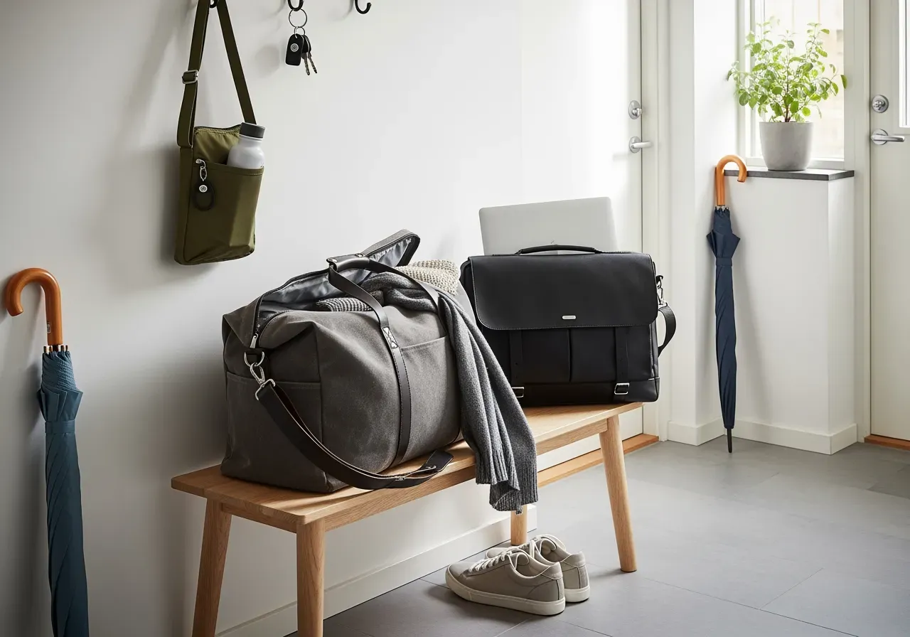 Smarta weekend och duffelväskor